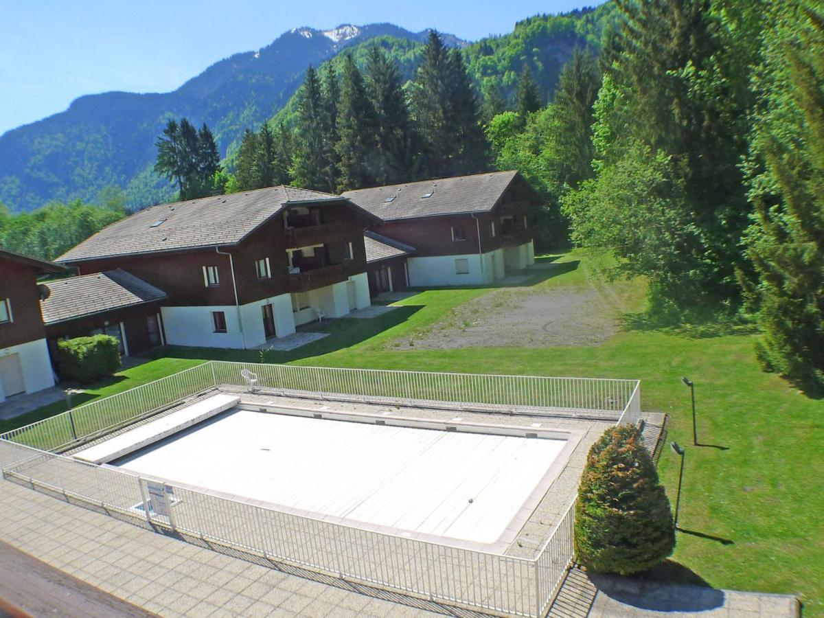 Studio Mansarde Avec Balcon, Piscine Et Parking Souterrain A Samoens - Fr-1-629-92 Екстер'єр фото